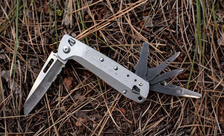 Couteau multifonction Free K4X (9 outils) - Leatherman-T.A DEFENSE