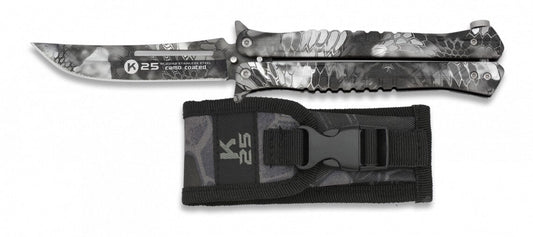 Couteau papillon Kryptek Typhon - K25-T.A DEFENSE