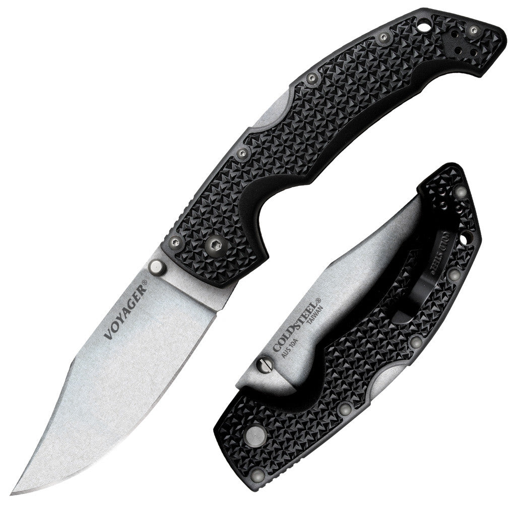 Couteau pliant Voyager Clip Point - Cold Steel-T.A DEFENSE