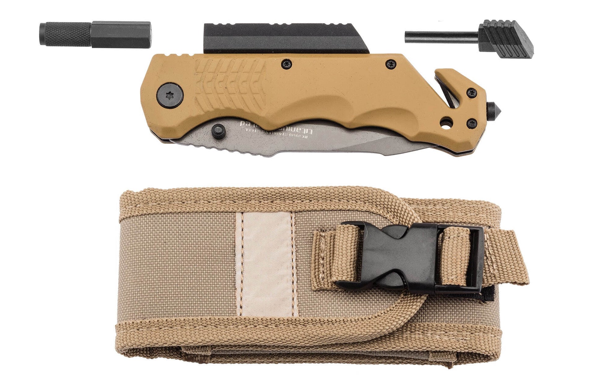 Couteau pliant tactique de survie - K25-T.A DEFENSE