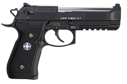 Réplique airsoft GBB gaz M92 Biohazard Albert W. 01P 0,8J - Tokyo Marui-T.A DEFENSE