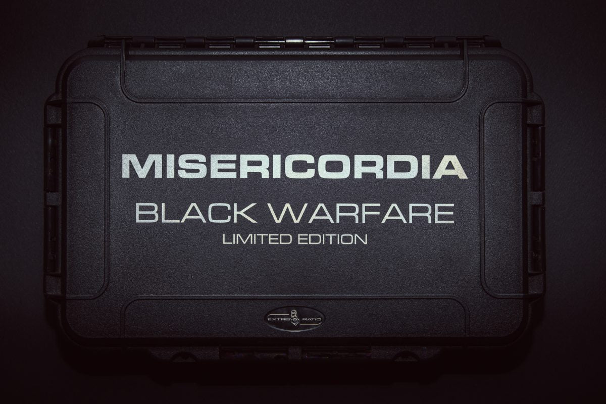 Couteau Misericordia Edition limité Black Warfare - Extrema Ratio-T.A DEFENSE