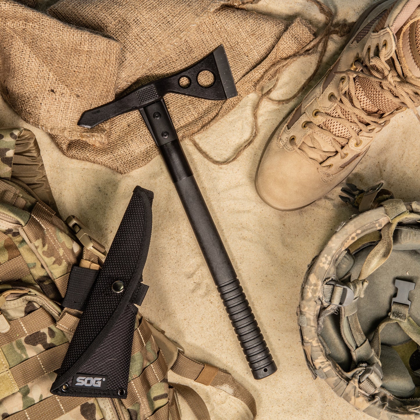 Hache Tomahawk tactique - SOG-T.A DEFENSE