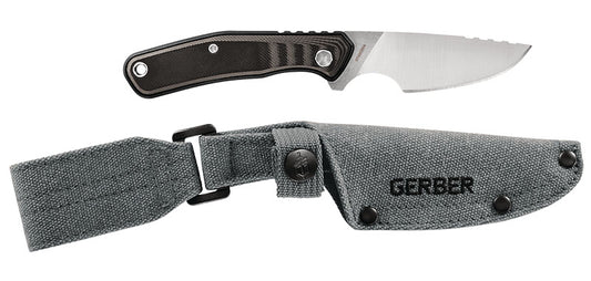 Couteau lame fixe Downwind Caper Black compact - Gerber-T.A DEFENSE