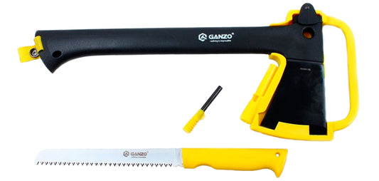 Set hache, scie et silex - Ganzo-T.A DEFENSE