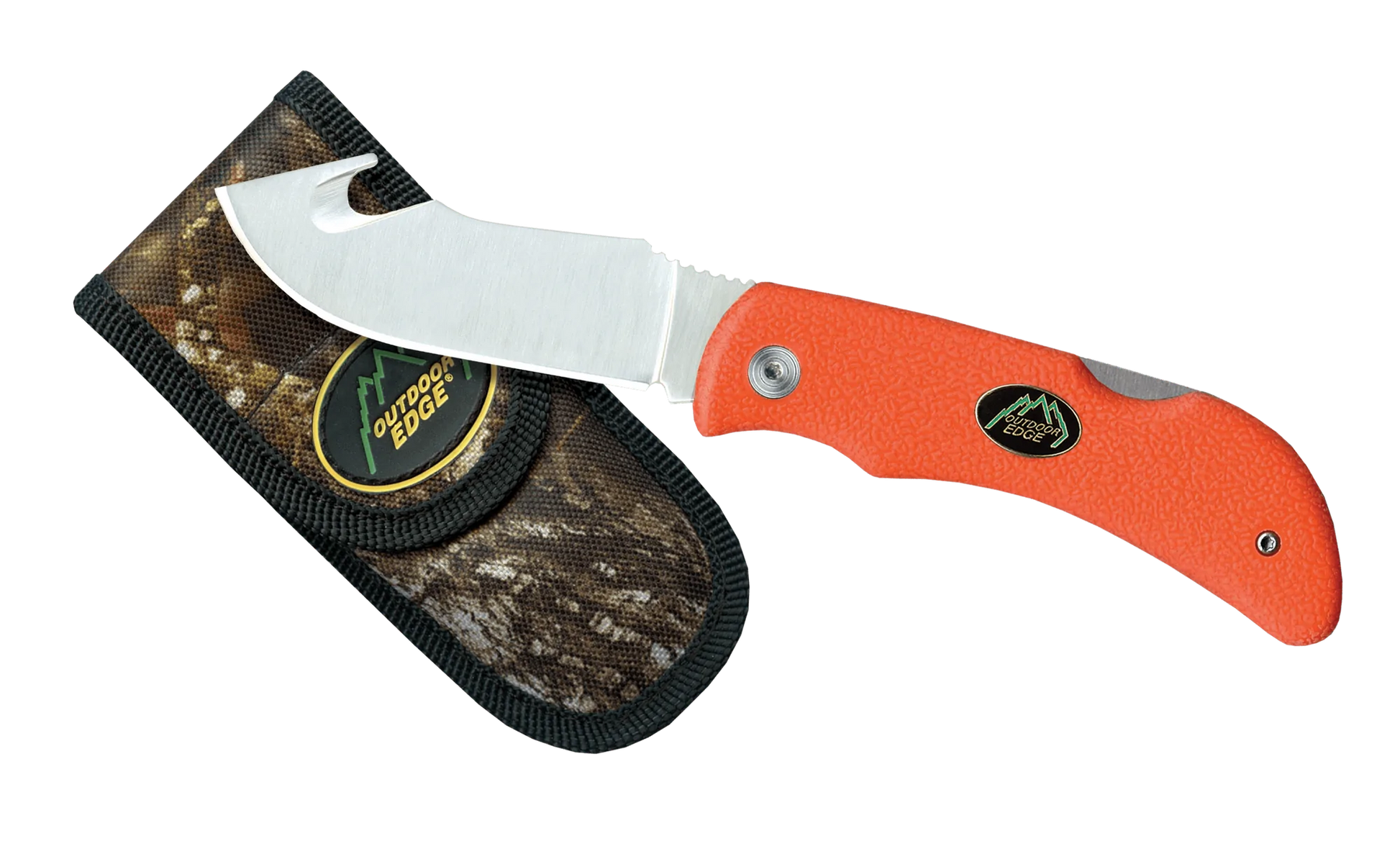Couteau pliant Grip Hook Blaze - Outdoor Edge-T.A DEFENSE