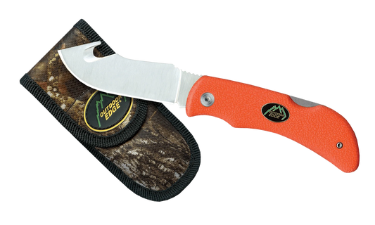 Couteau pliant Grip Hook Blaze - Outdoor Edge-T.A DEFENSE