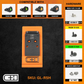 Plaquette adaptatrice Glock C&H Precision V4 MOS GLOCK Trijicon RMR / SRO / Holosun 407, 507, 508-T.A DEFENSE