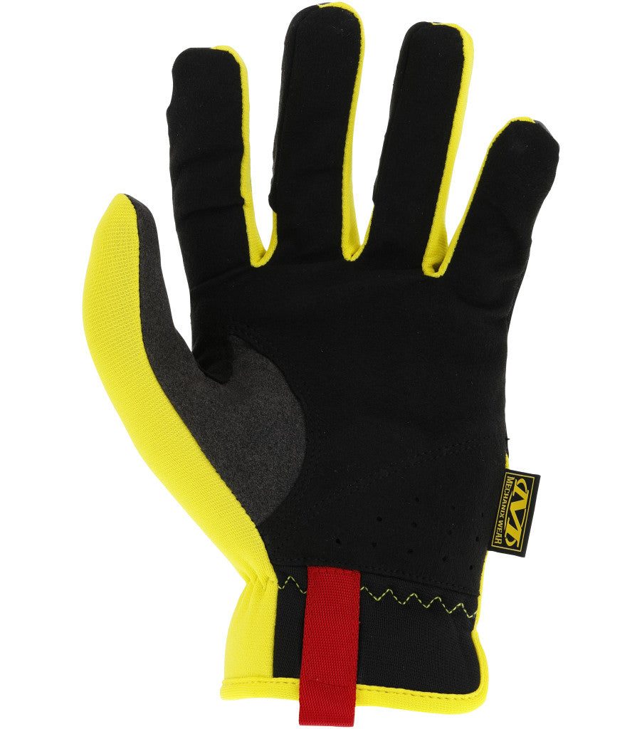 Gants FastFit Noir et jaune - Mechanix-T.A DEFENSE
