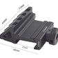 Rail de montage Picatinny déporté 45 degrés 21mm-T.A DEFENSE