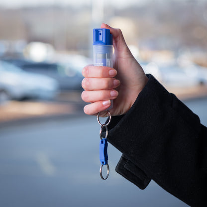 Spray au poivre porte-clés avec marqueur bleu - SABRE RED-T.A DEFENSE