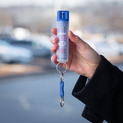 Spray au poivre porte-clés avec marqueur bleu - SABRE RED-T.A DEFENSE