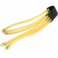 Elastiques en caoutchouc pour lance-pierre type Triple Stab-T.A DEFENSE