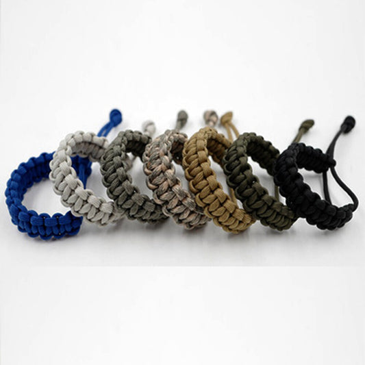 Bracelet de survie en paracorde, 17 cm à 25 cm-T.A DEFENSE