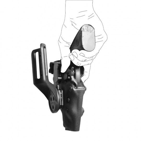 Holster droitier Vegatek VKS8 (short) VKD8 (long) noir pour SIG PRO 2022 - 220 - 226-T.A DEFENSE