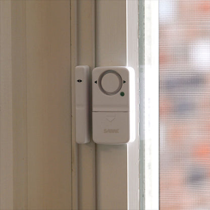Alarme magnétique pour porte et fenêtre, 100% sans fil | Lot de 2 | - SABRE-T.A DEFENSE