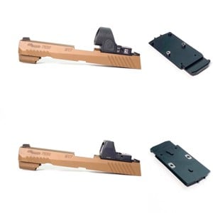 Plaquette adaptatrice SIG P320 Legion (M17 / M18) pour Trijicon RMR / SRO / Holosun 407C / 507C / 508C / 508T - CH Precision-T.A DEFENSE