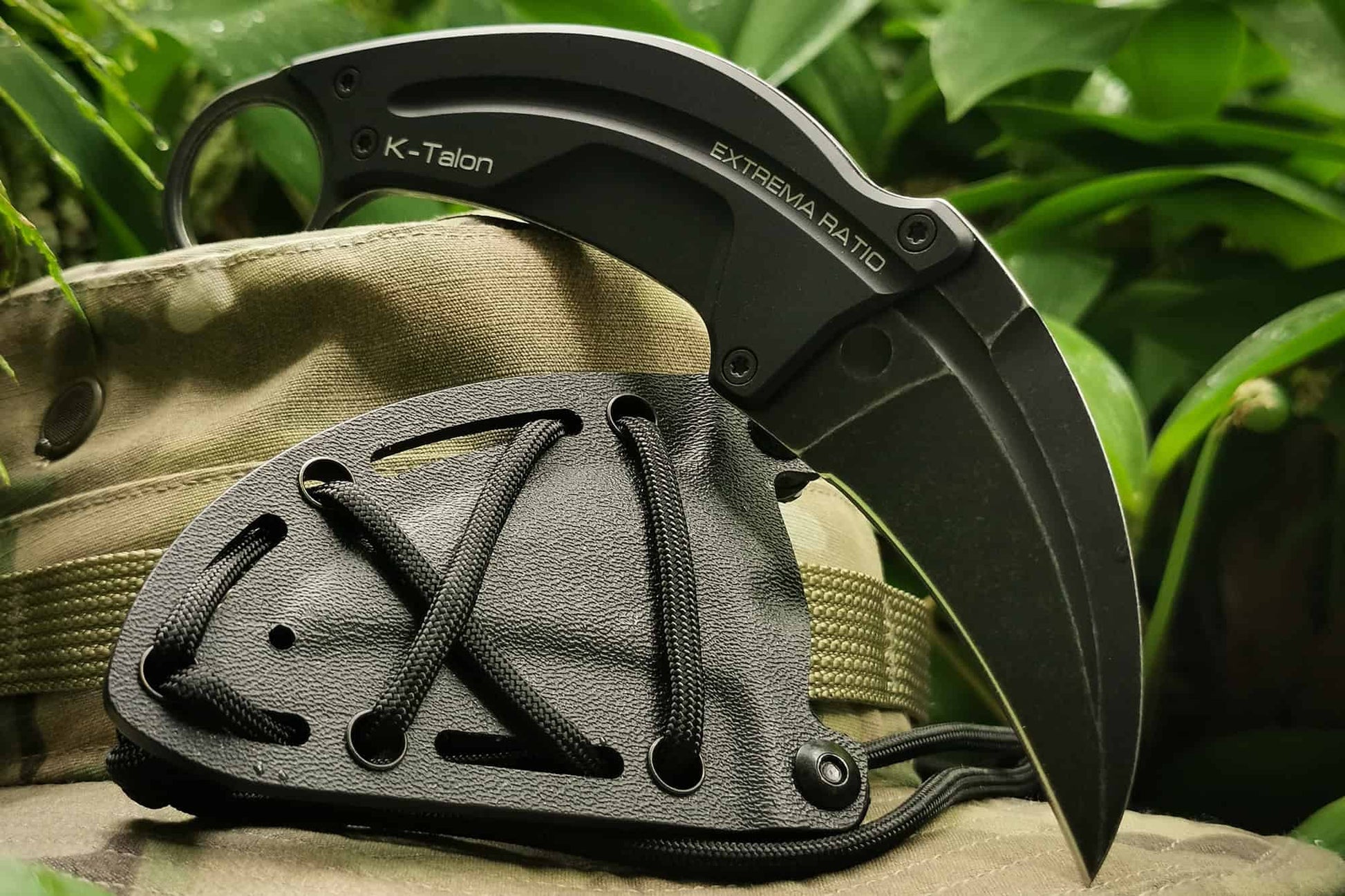 Karambit K-Talon, Pierre noire - Extrema Ratio-T.A DEFENSE