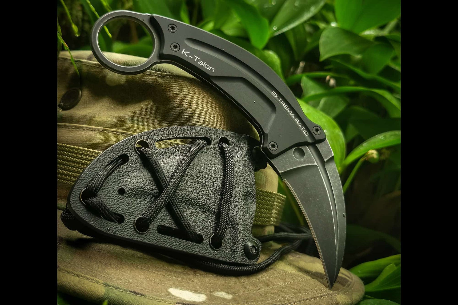 Karambit K-Talon, Pierre noire - Extrema Ratio-T.A DEFENSE