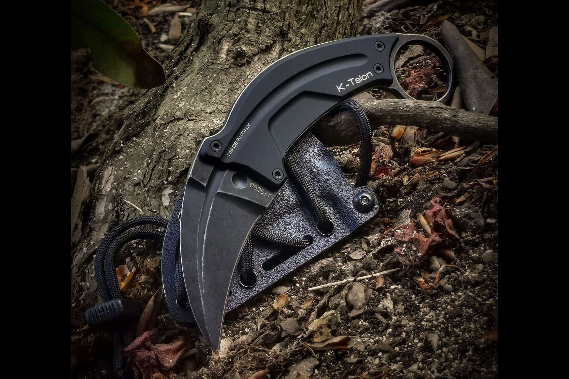 Karambit K-Talon, Pierre noire - Extrema Ratio-T.A DEFENSE