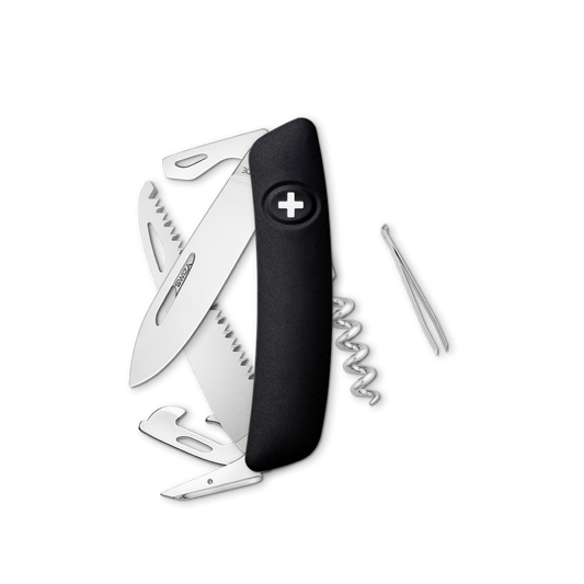 Couteau suisse D05 NOIR - Swiza-T.A DEFENSE