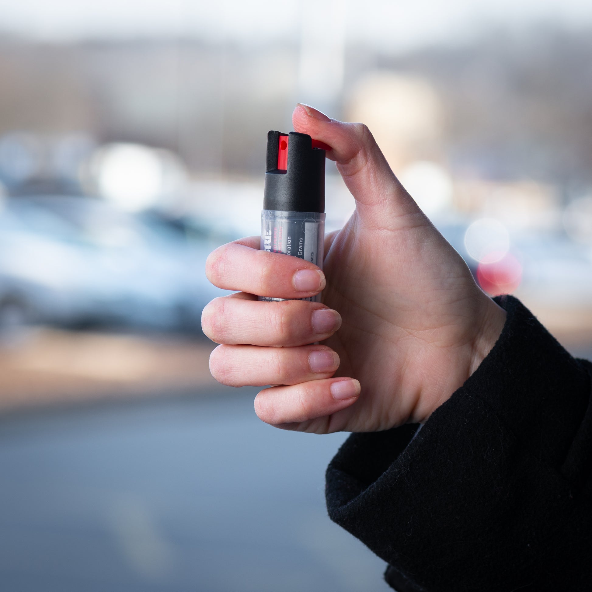 Spray au poivre 3en1 avec porte-clés - SABRE RED-T.A DEFENSE