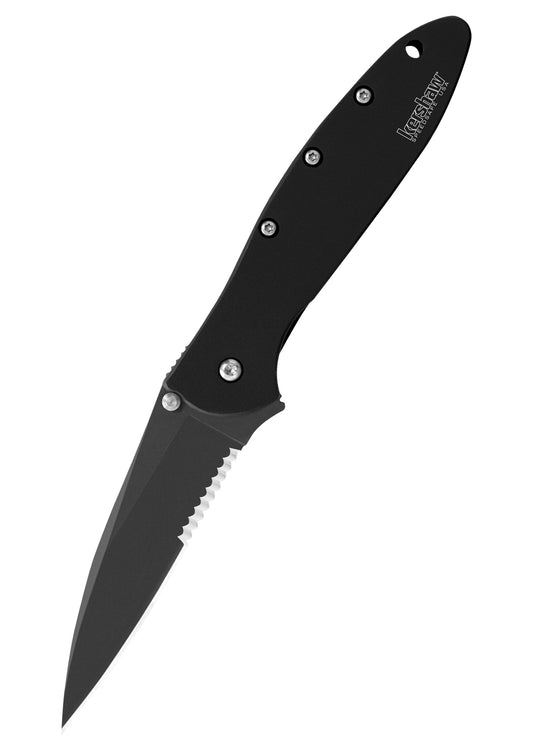 Couteau lame mixte Black Leek - Kershaw-T.A DEFENSE