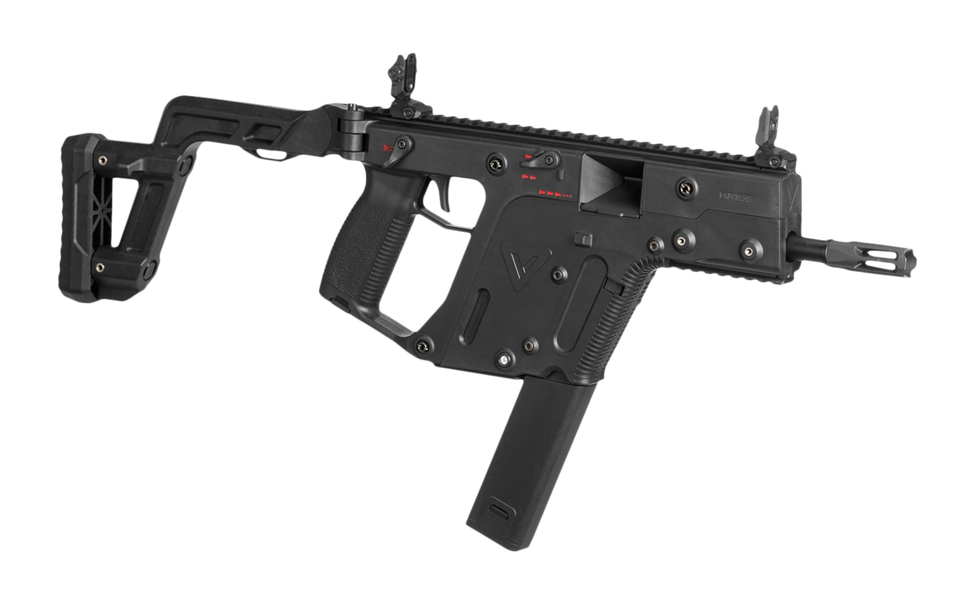 Réplique AEG Kriss Vector Noir 1,2J - Krytac-T.A DEFENSE