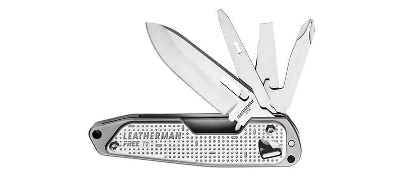 Pince Leatherman multifonctions Free T2 (8 outils) - Leatherman-T.A DEFENSE