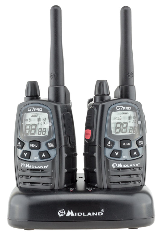 Paire de Talkie-walkie G7 PRO - Midland-T.A DEFENSE