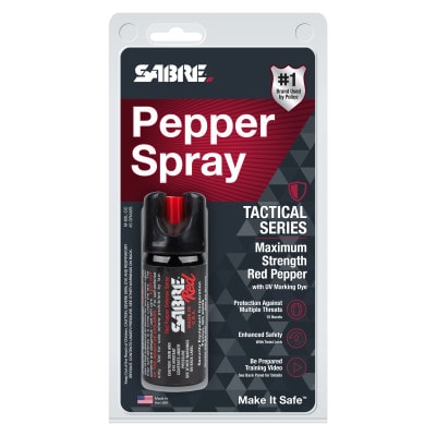 Spray au poivre tactique 2en1 Magnum - SABRE RED-T.A DEFENSE