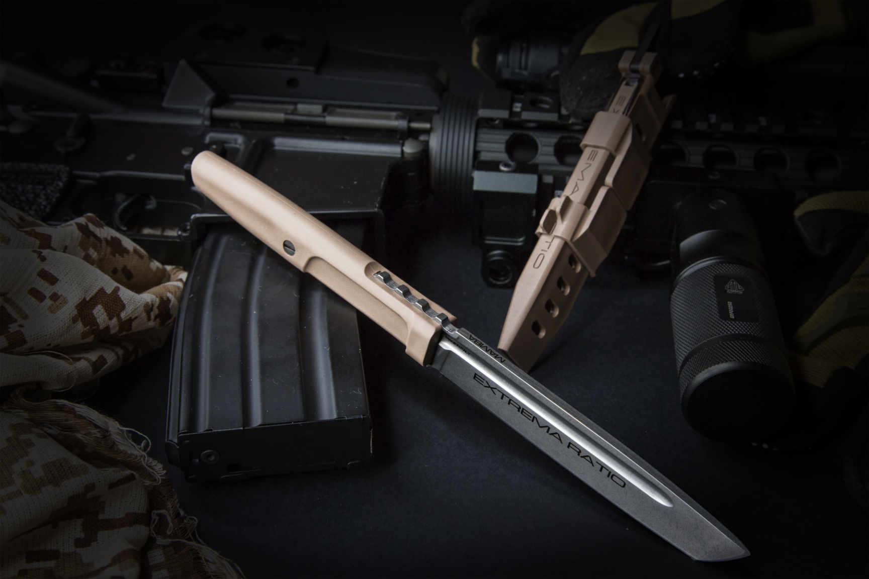 Couteau à lame fixe Mamba Desert - Extrema Ratio-T.A DEFENSE