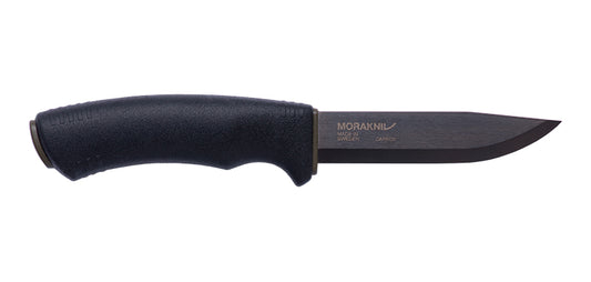 Couteau à lame fixe Bushcraft Black Carbon - Morakniv-T.A DEFENSE