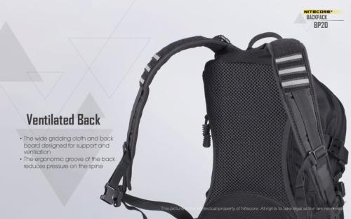 Sac à dos BP20 - Nitecore-T.A DEFENSE