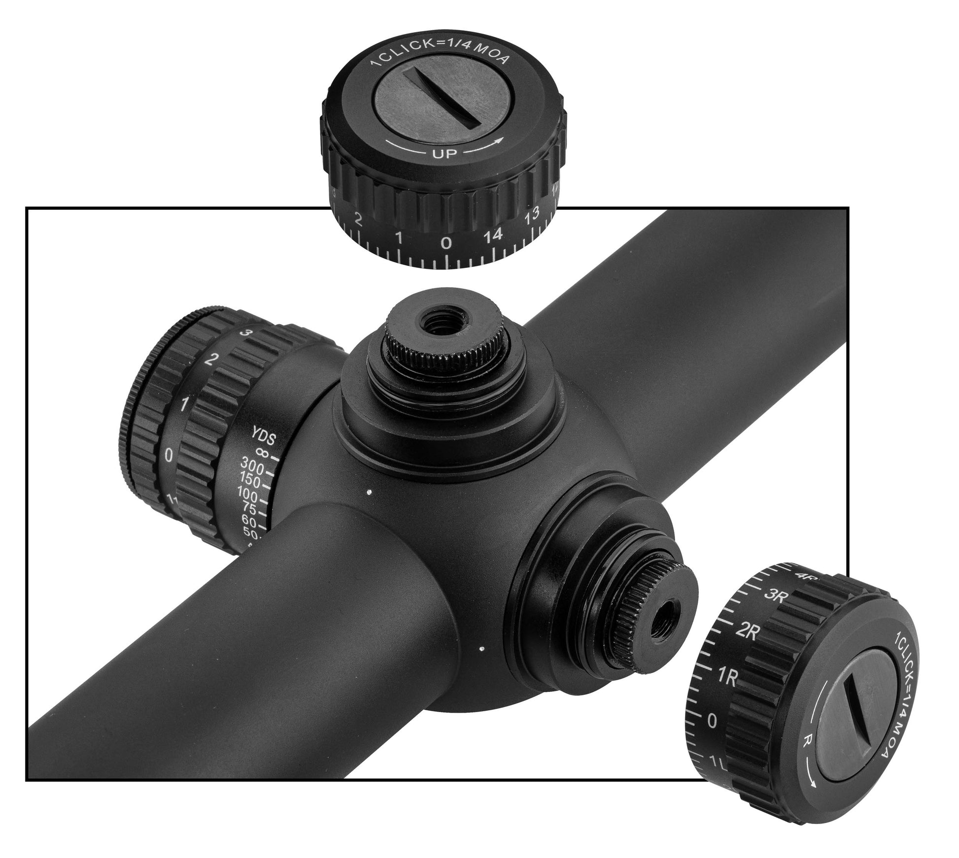 Lunette 6-24X50 FFP Réticule CBR - RTI-T.A DEFENSE