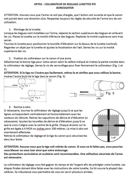 Collimateur De Réglage - RTI