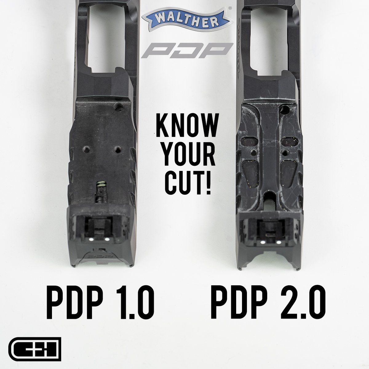 Plaquette adaptatrice Walther PDP 2.0 Holosun 509T - CH Precision-T.A DEFENSE