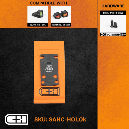 Plaquette adaptatrice pour HS Produkt H11 et Trijicon RMR Holosun 407K, 507K - CH Precision-T.A DEFENSE