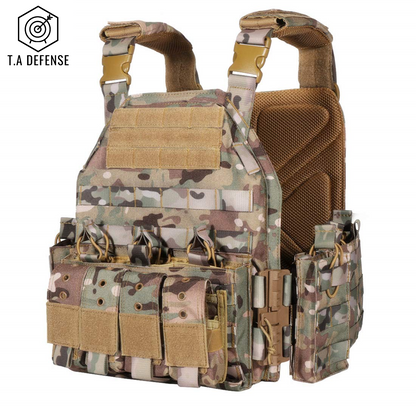 Porte-plaque pare balle TA Défense® Cuirassier™ 1000D Multicam-T.A DEFENSE