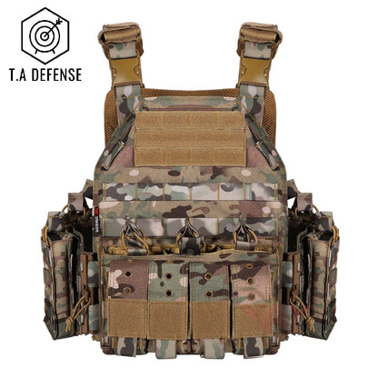 Porte-plaque pare balle TA Défense® Cuirassier™ 1000D Multicam-T.A DEFENSE