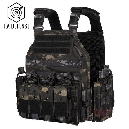 Porte-plaque pare balle TA Défense® Cuirassier™ 1000D Multicam-T.A DEFENSE