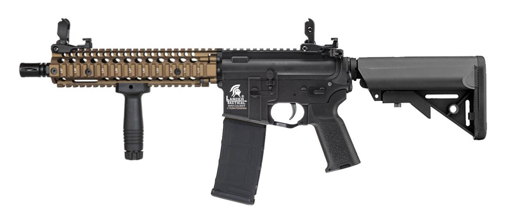 Réplique AEG LT-18 GEN2 MK18 1J Pack complet - Lancer Tactical-T.A DEFENSE