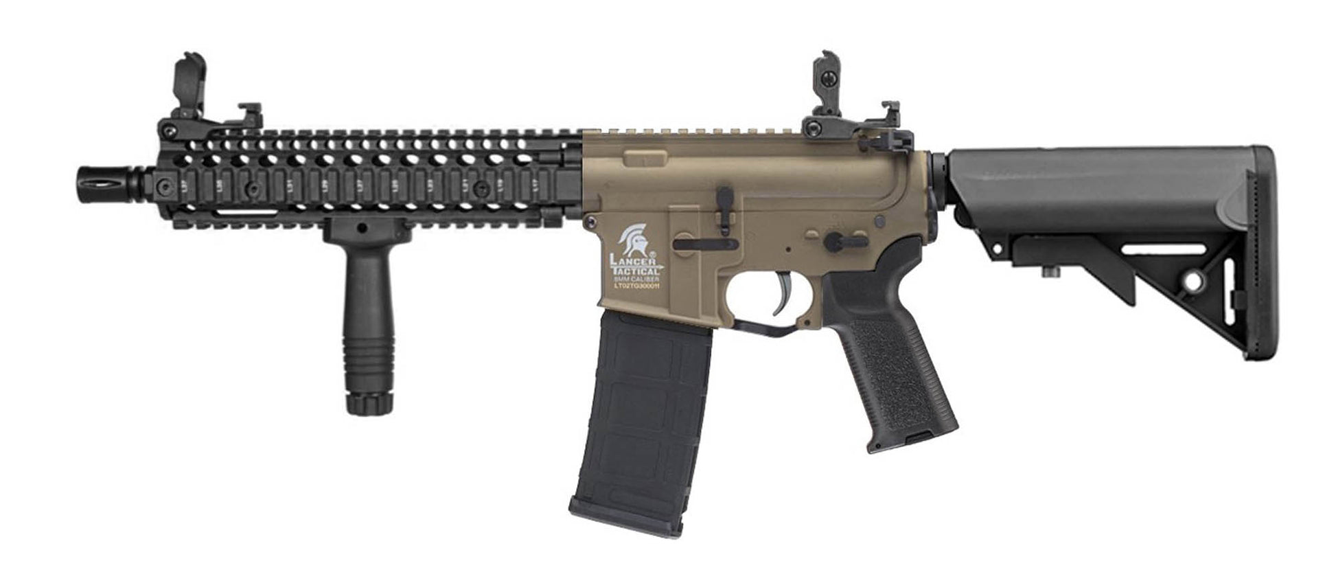 Réplique AEG LT-18 GEN2 MK18 1J Pack complet - Lancer Tactical-T.A DEFENSE