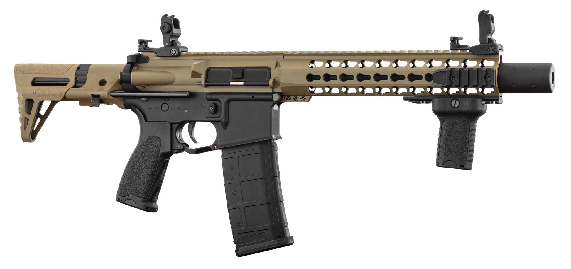Réplique Silencer AEG LT-19 GEN2 PDW 1J - Lancer Tactical-T.A DEFENSE