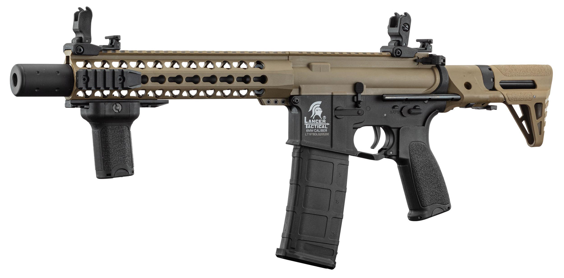 Réplique Silencer AEG LT-19 GEN2 PDW 1J - Lancer Tactical-T.A DEFENSE