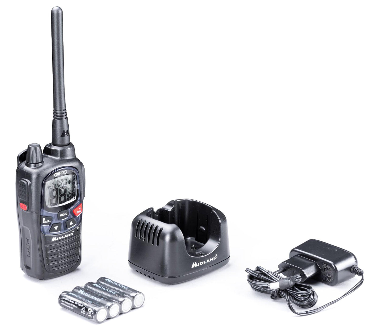 Talkie-walkie + oreillette G9 PRO - Midland-T.A DEFENSE