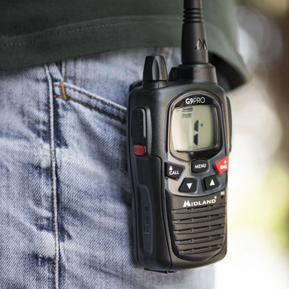 Talkie-walkie + oreillette G9 PRO - Midland-T.A DEFENSE