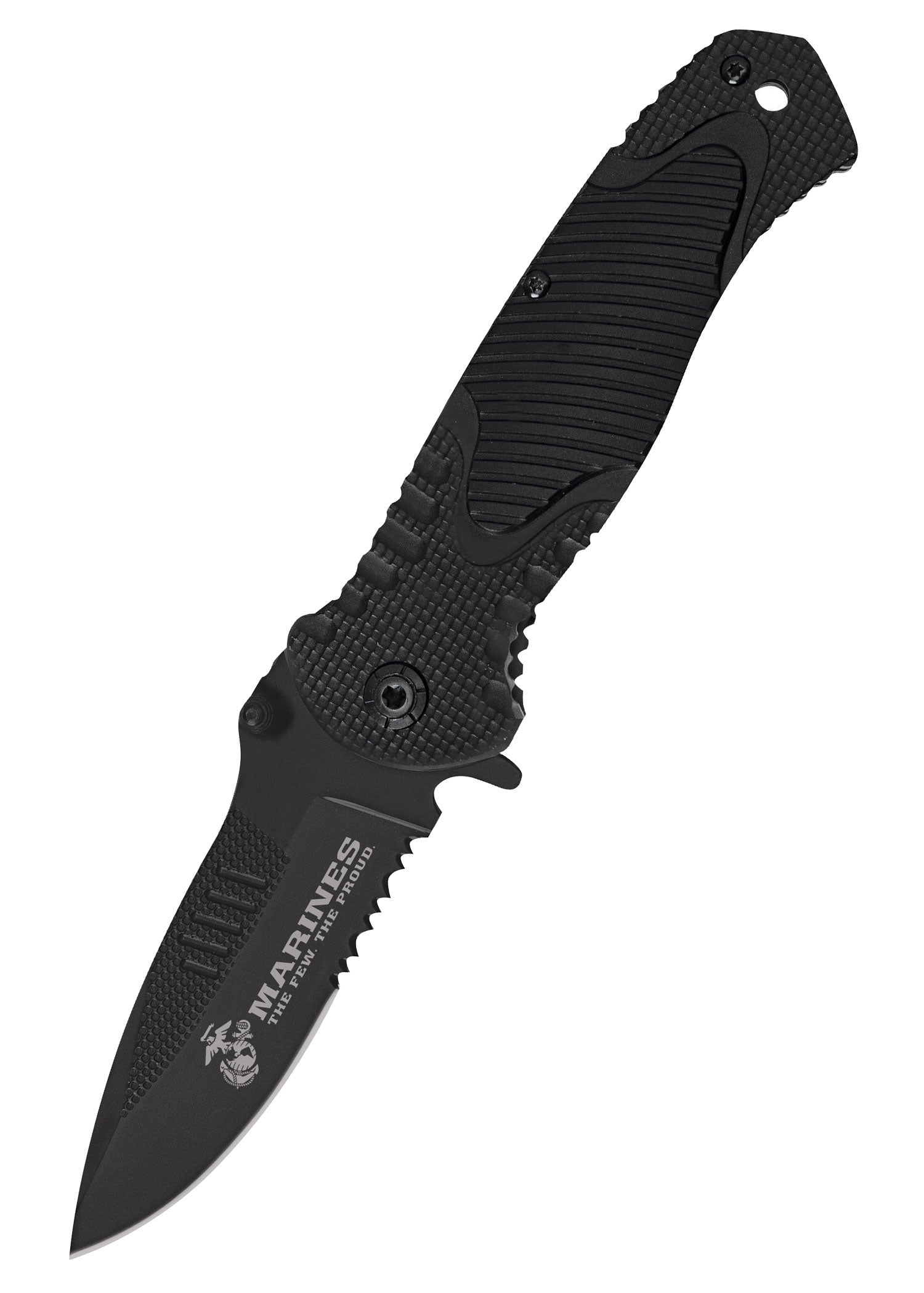 Couteau de combat USMC à lame mixte - United Cutlery-T.A DEFENSE