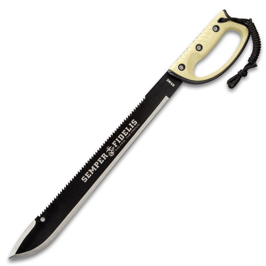 Machette Semper FI Sawback - United Cutlery-T.A DEFENSE