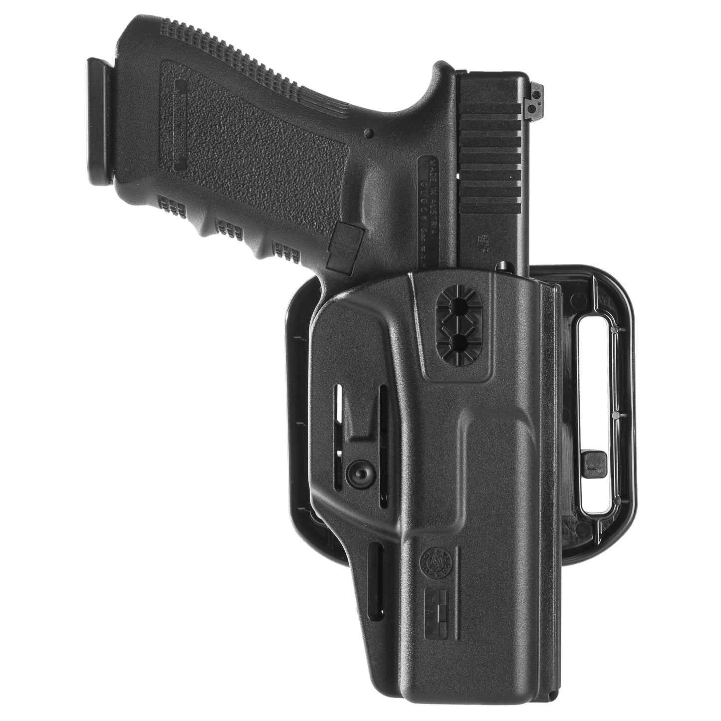 Holster ambidextre Hybrid VJH8 noir pour GLOCK 17/22 - Vega-T.A DEFENSE